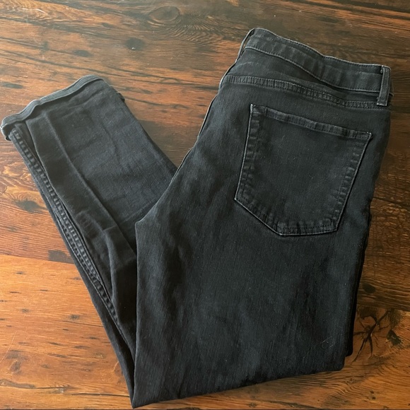 Topman Men's Black Jeans Distressed Size 36 - Picture 4 of 12